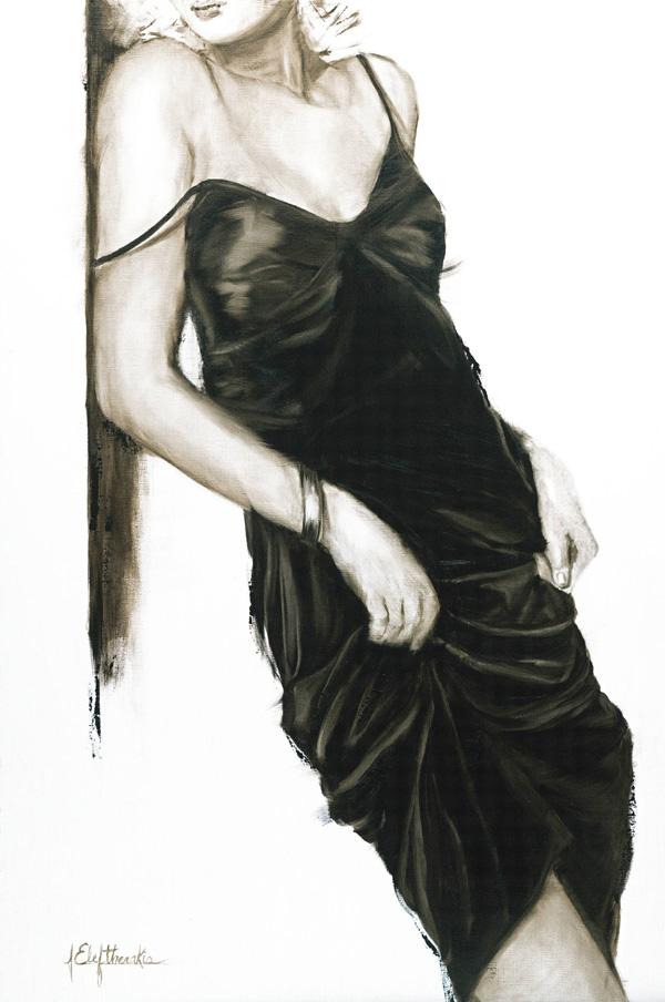 Sepia Series Paintings by Janel Eleftherakis