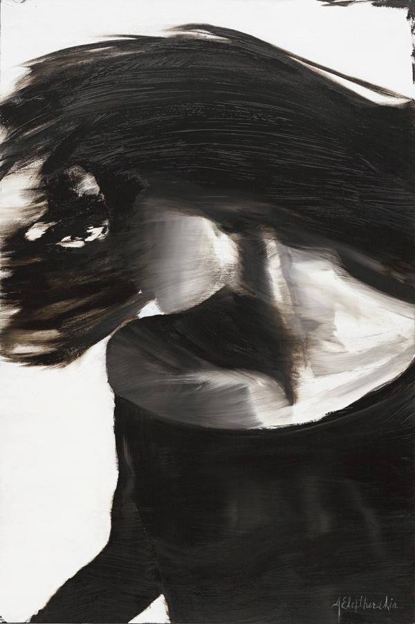 Sepia Series Paintings by Janel Eleftherakis