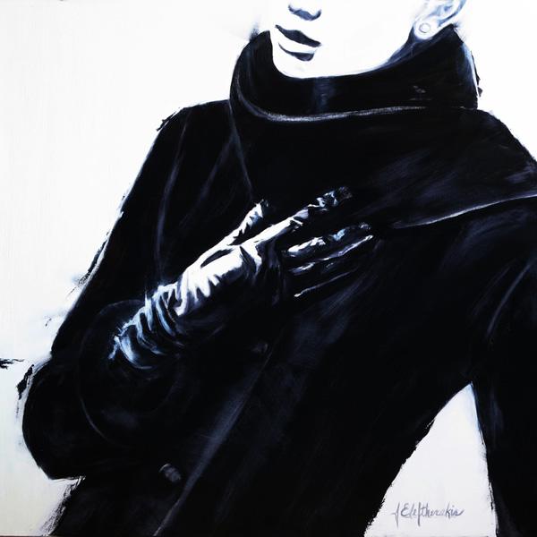 Sepia Series Paintings by Janel Eleftherakis