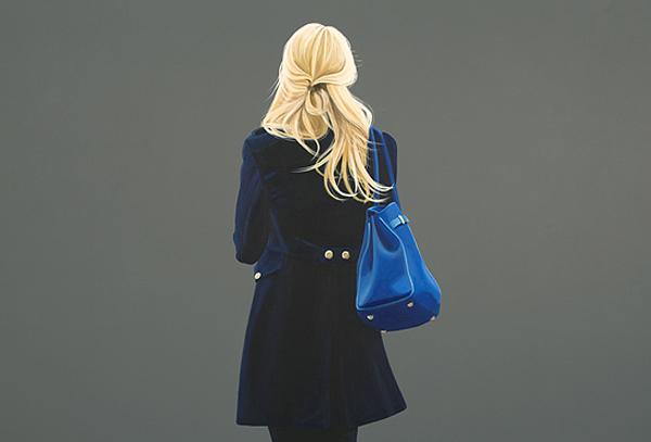Back Portrait Paintings by Sabine Liebchen