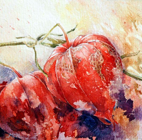 Floral Paintings by Marie Claire Moudru