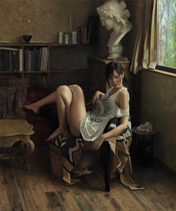 Portrait Paintings by Osamu Obi