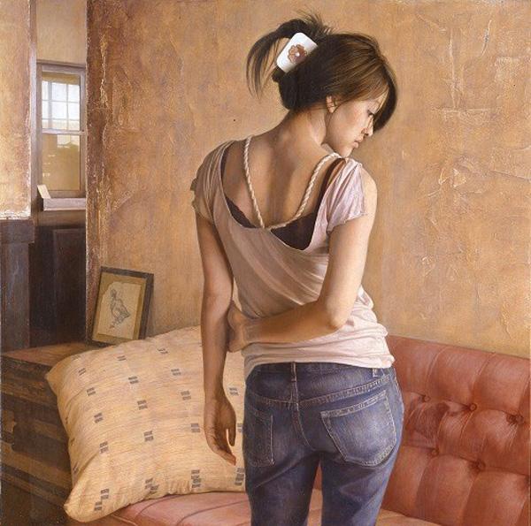 Portrait Paintings by Osamu Obi