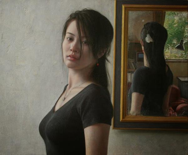 Portrait Paintings by Osamu Obi