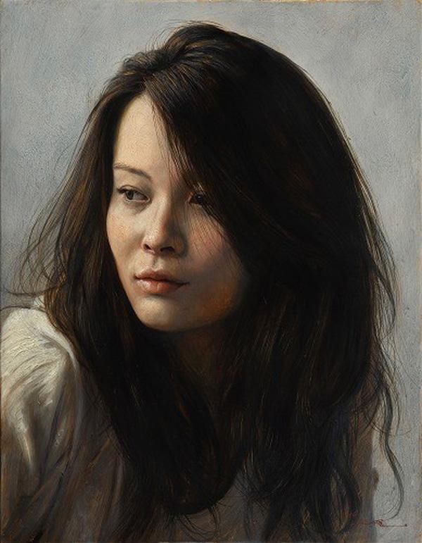 Portrait Paintings by Osamu Obi