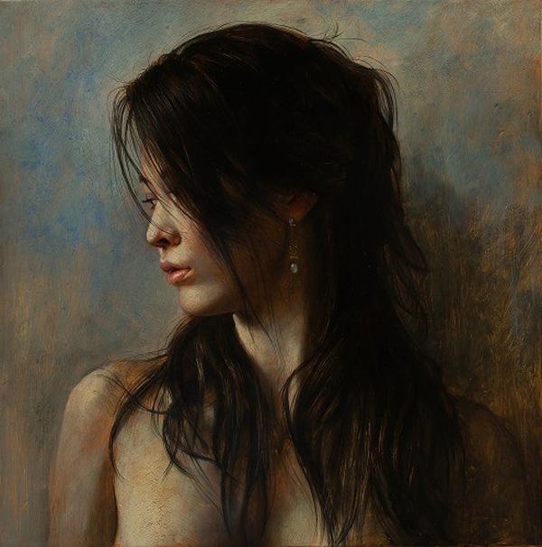 Portrait Paintings by Osamu Obi
