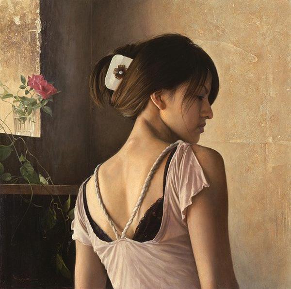 Portrait Paintings by Osamu Obi