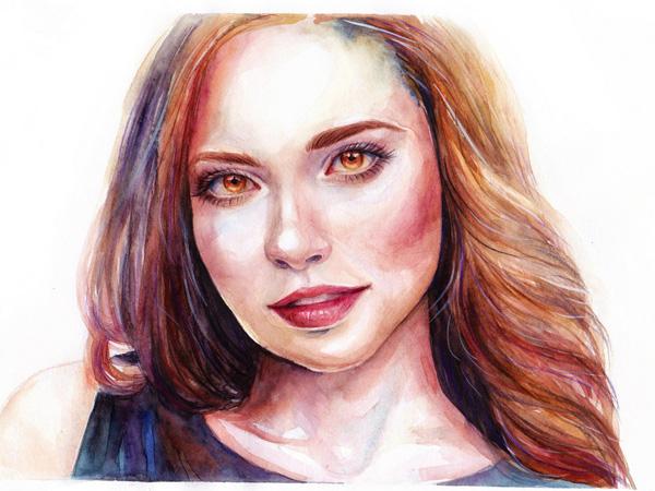 Watercolor Paintings by Lina