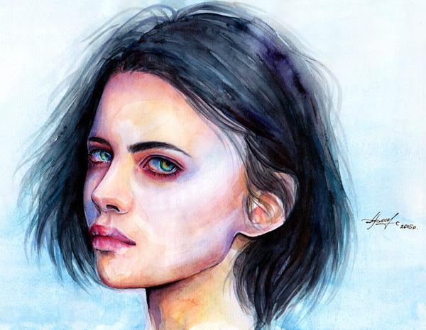 Watercolor Paintings by Lina