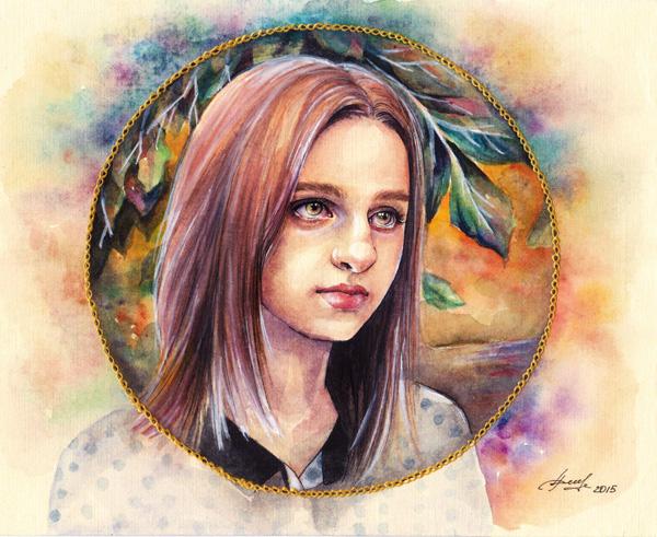 Watercolor Paintings by Lina