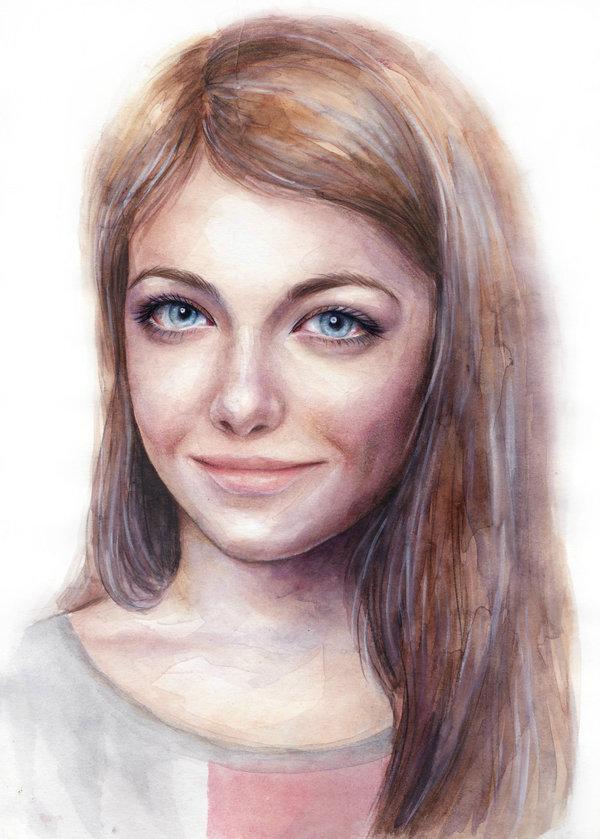 Watercolor Paintings by Lina