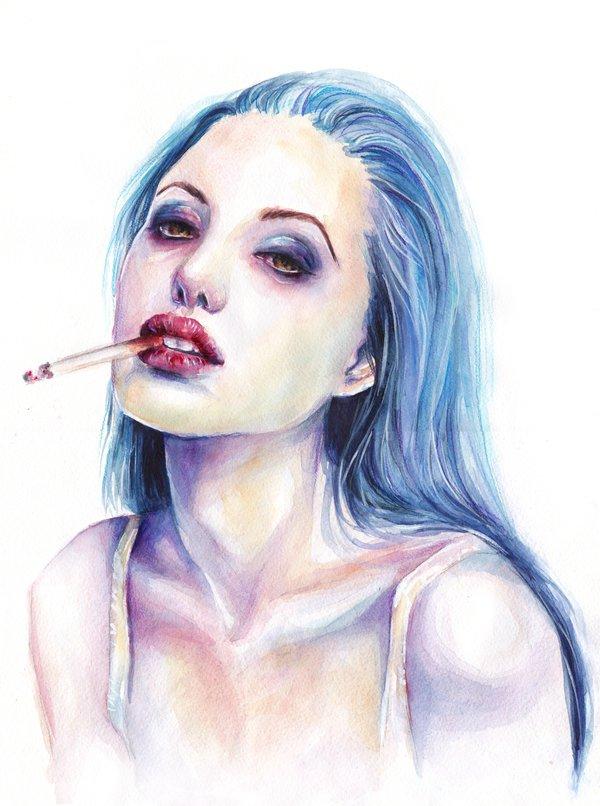 Watercolor Paintings by Lina