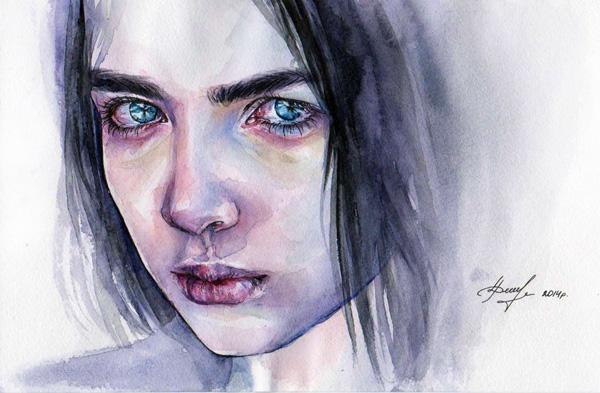 Watercolor Paintings by Lina