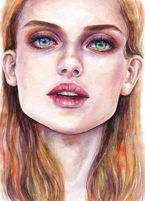 Watercolor Paintings by Lina