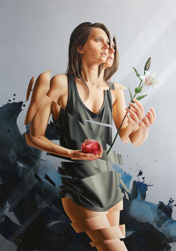 Paintings by James Bullough