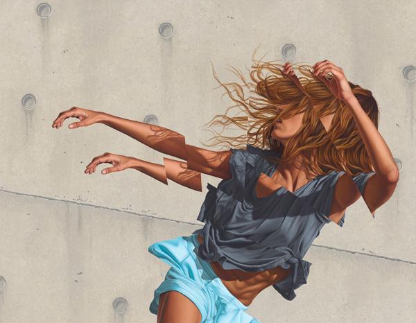 Paintings by James Bullough