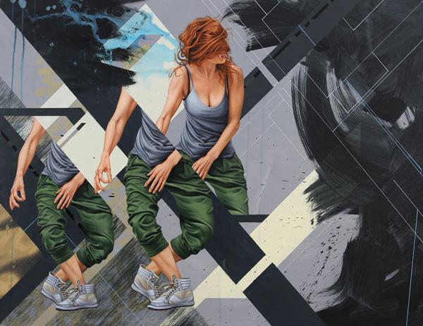 Paintings by James Bullough