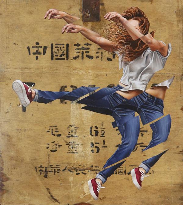 Paintings by James Bullough