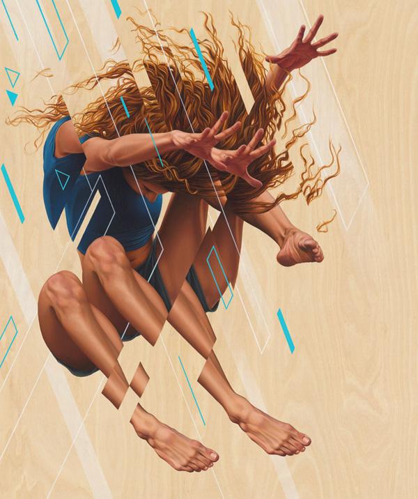 Paintings by James Bullough