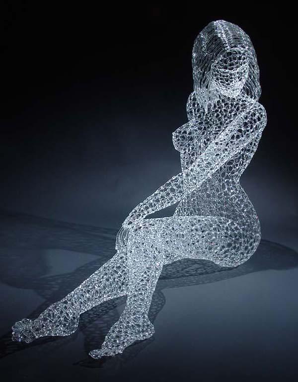 Glass Sculptures by Robert Mickelson