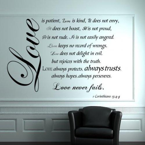 Love is patient love is kind