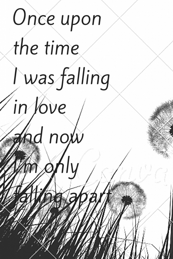 20+ Quotes about Falling Apart