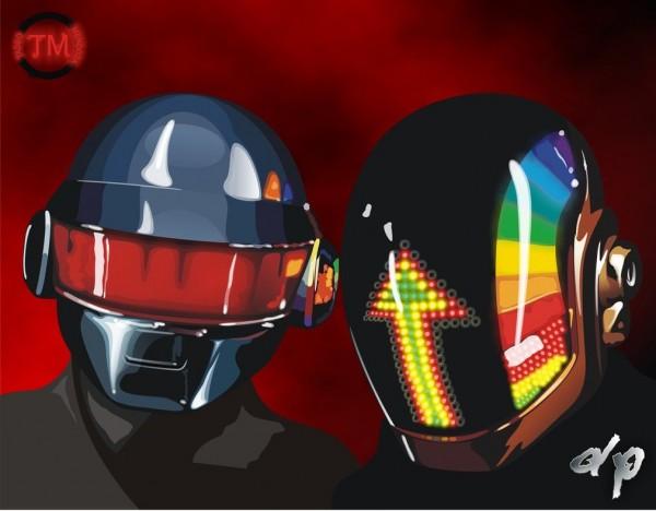 30 Artworks Inspired by Daft Punk