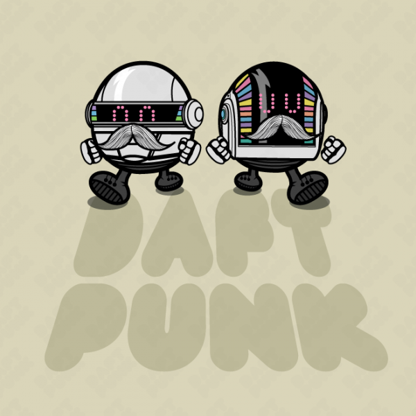 30 Artworks Inspired by Daft Punk