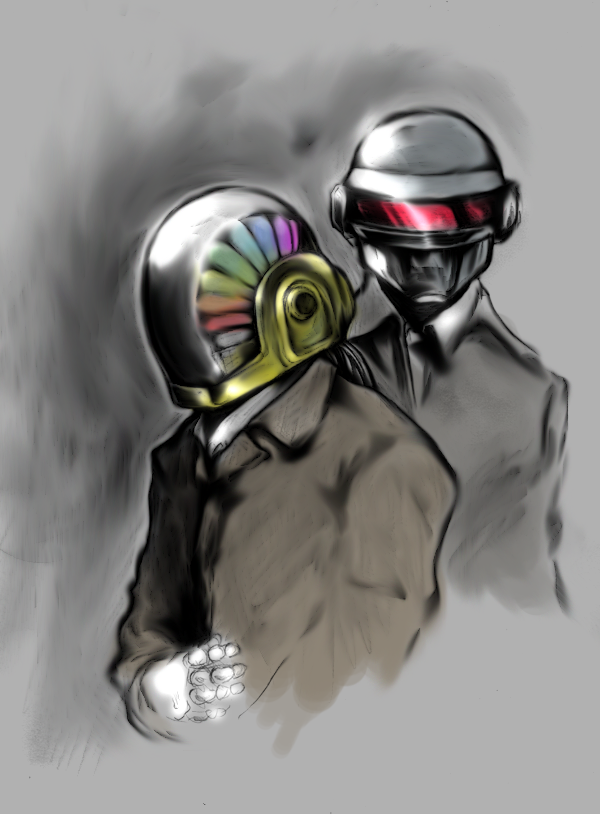 30 Artworks Inspired by Daft Punk