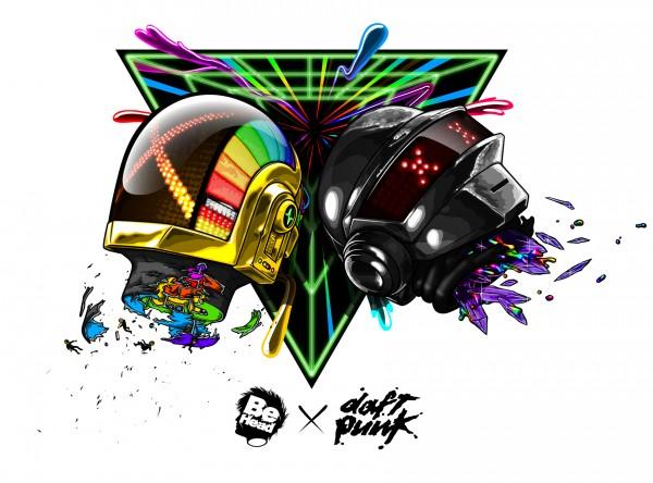 30 Artworks Inspired by Daft Punk
