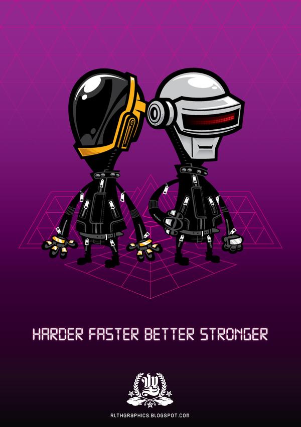 30 Artworks Inspired by Daft Punk