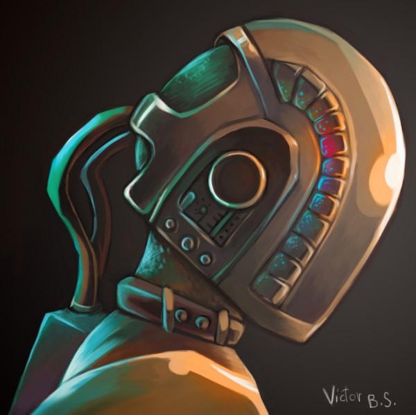 30 Artworks Inspired by Daft Punk
