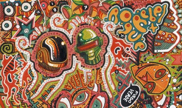 30 Artworks Inspired by Daft Punk