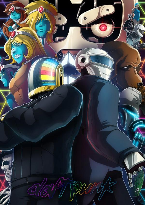 30 Artworks Inspired by Daft Punk