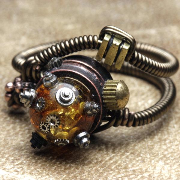 steampunk_madness_ring_by_catherinetterings600_600 20 Stunning Steampunk Artisan Crafts