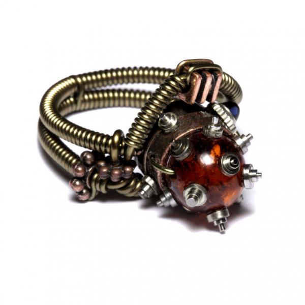steampunk_ring_ooak_by_catherinetterings600_600 20 Stunning Steampunk Artisan Crafts