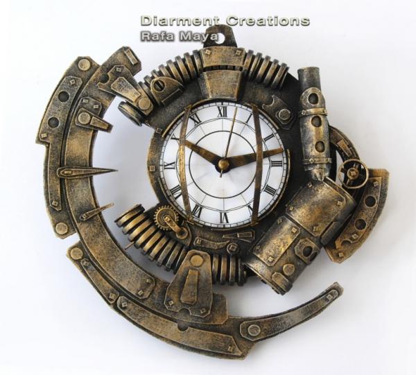 steampunk_clock_xix_by_diarment600_541 20 Stunning Steampunk Artisan Crafts