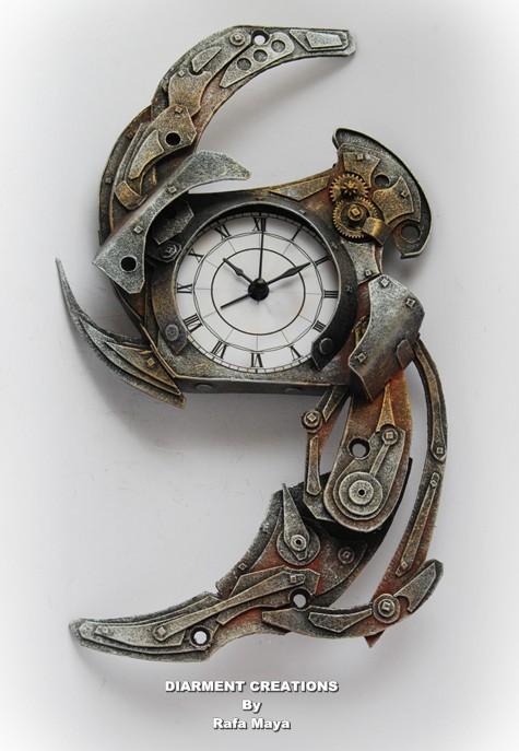 steampunk_antigravity_clock_by_diarment475_687 20 Stunning Steampunk Artisan Crafts