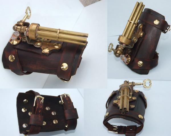 steampunk_wrist_gun_1_by_hexonal600_480 20 Stunning Steampunk Artisan Crafts