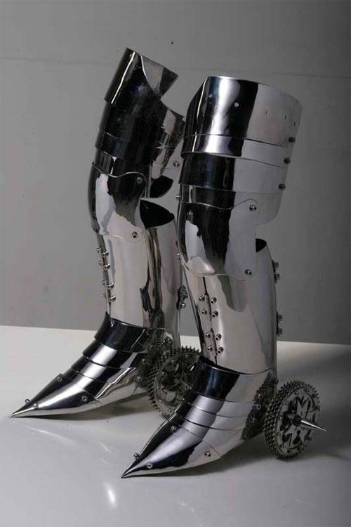 Stainless Steel Sculptures by Shi Jinsong