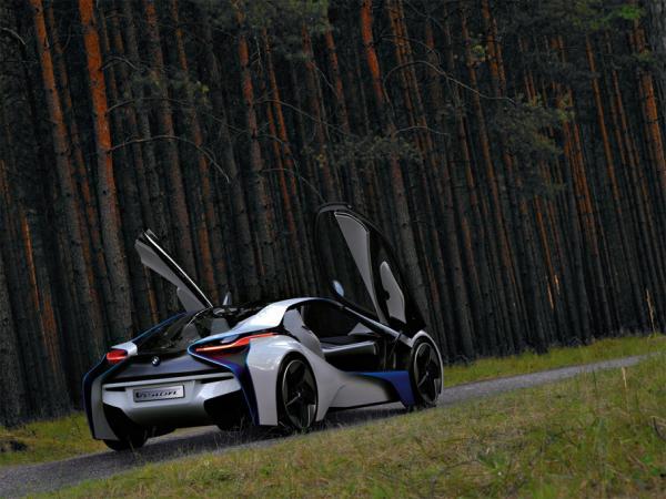2013 BMW Vision EfficientDynamics Hybrid Car
