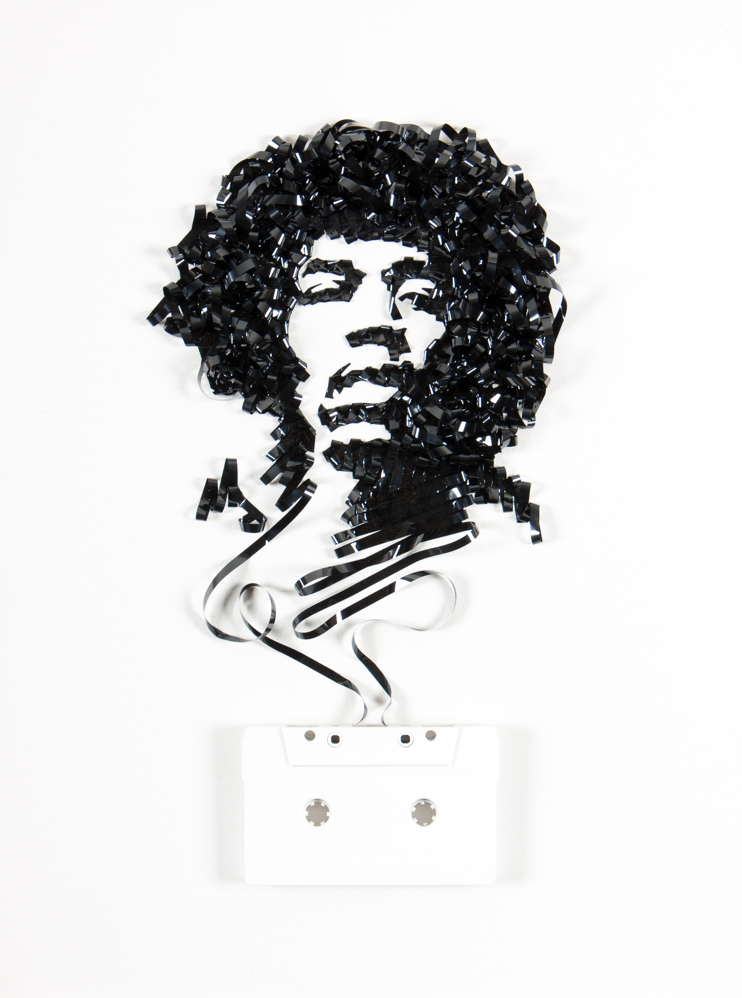 Magnificent Cassette Art by Erika Iris Simmons