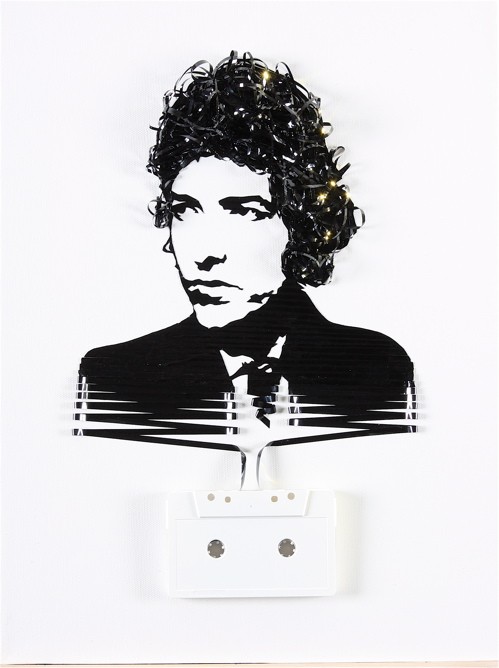 Magnificent Cassette Art by Erika Iris Simmons