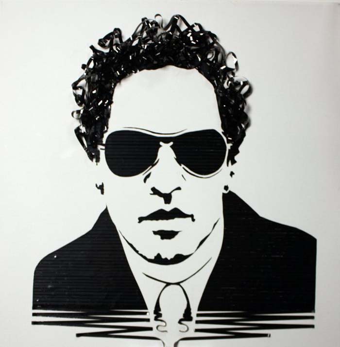 Magnificent Cassette Art by Erika Iris Simmons