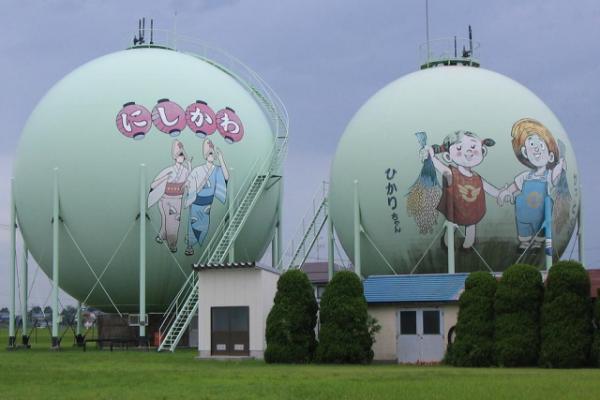 Cute Decorated Gas Tanks