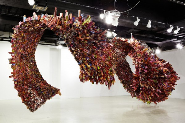 Paper Installations by Yunwoo Choi