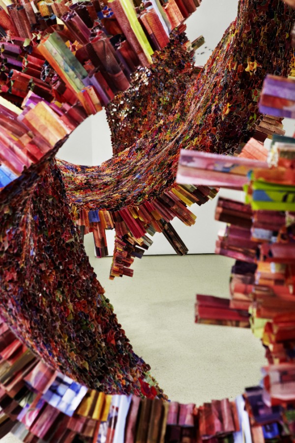 Paper Installations by Yunwoo Choi