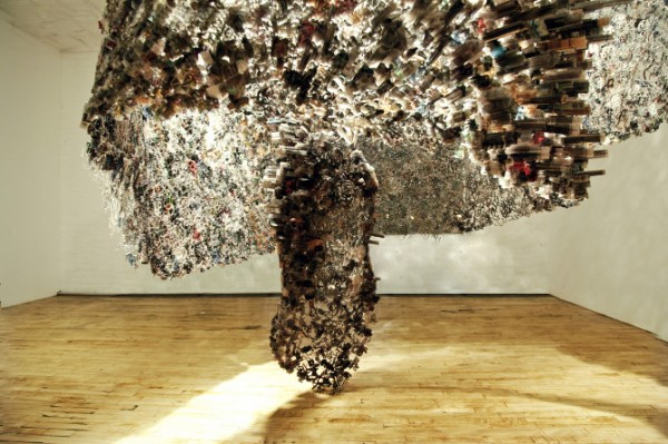 Paper Installations by Yunwoo Choi