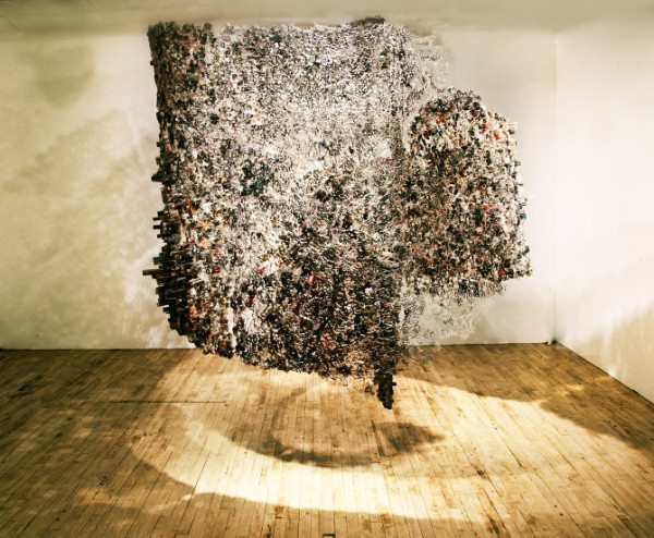 Paper Installations by Yunwoo Choi