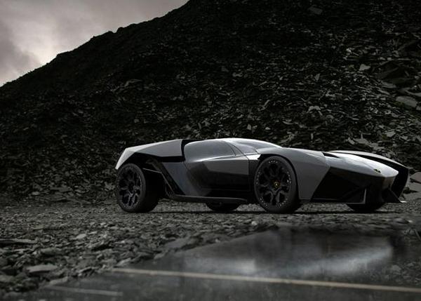 Aggressive Lamborghini Ankonian Concept Car